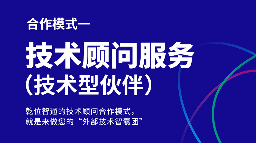 公司合作模式之一 技术顾问服务（技术型伙伴）